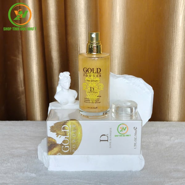 Nước hoa kích dục nữ cực mạnh Gold Powder D cao cấp