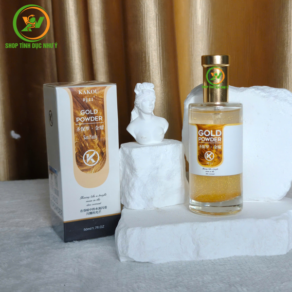 Nước hoa kích dục nữ cực mạnh Kakou Gold powder