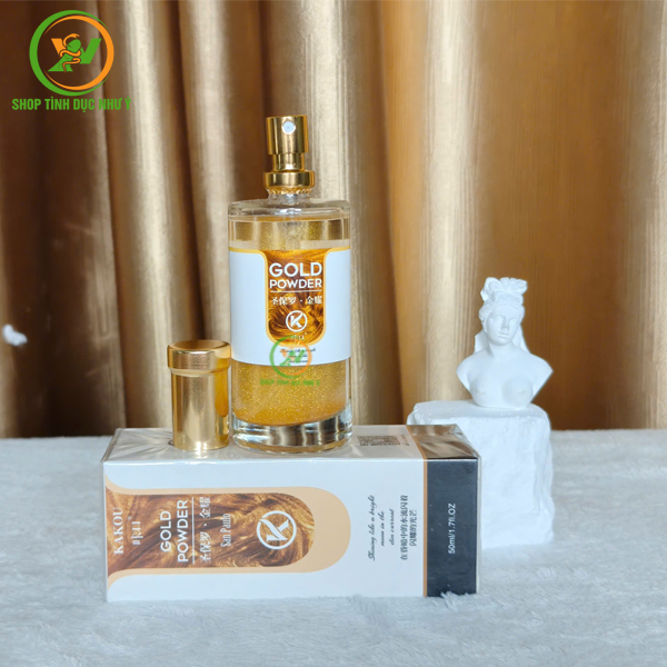 Nước hoa kích dục nữ cực mạnh Kakou Gold powder