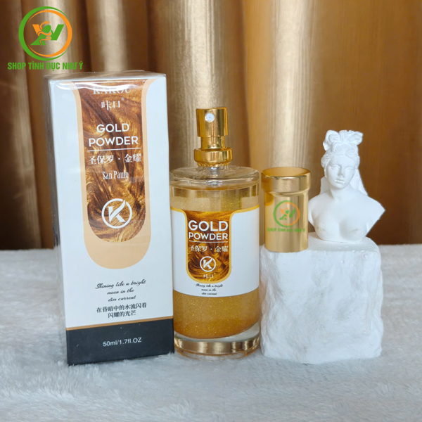 Nước hoa kích dục nữ cực mạnh Kakou Gold powder