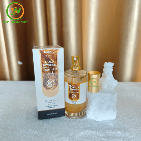 Nước hoa kích dục nữ cực mạnh Kakou Gold powder