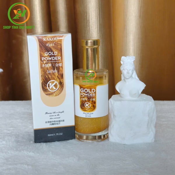 Nước hoa kích dục nữ cực mạnh Kakou Gold powder