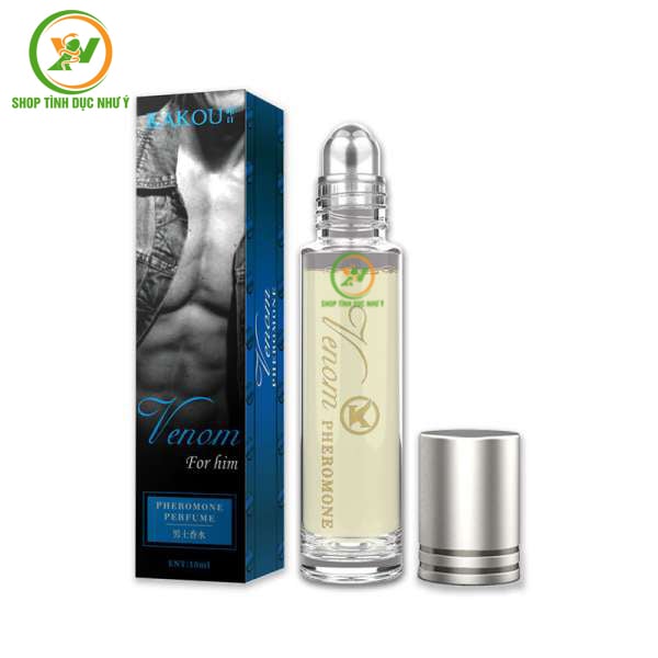 Nước hoa kích dục Nữ dạng lăn Kakou Venom For Him cực mạnh giá rẻ