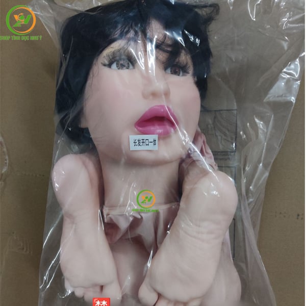 Búp bê tình dục bơm hơi có mép âm đạo bằng silicon cao 1m6