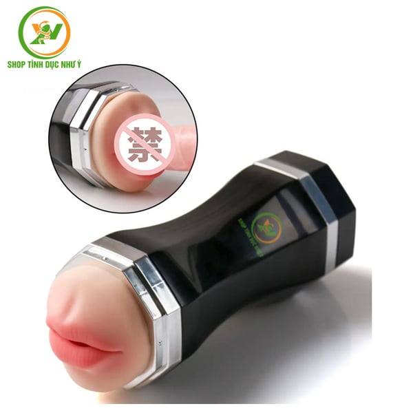 Cốc thủ dâm Snail Cup 2 đầu âm đạo và miệng cầm tay cho nam