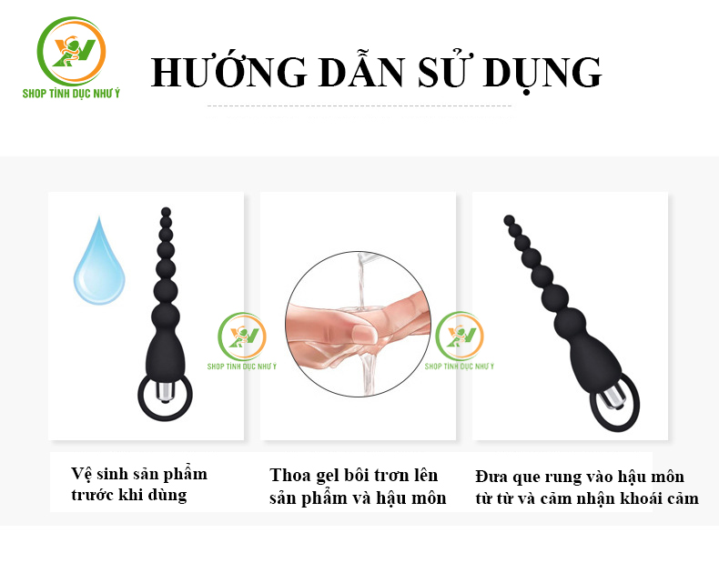 Que rung hậu môn 7 nấc Anus Pull Bead giá rẻ