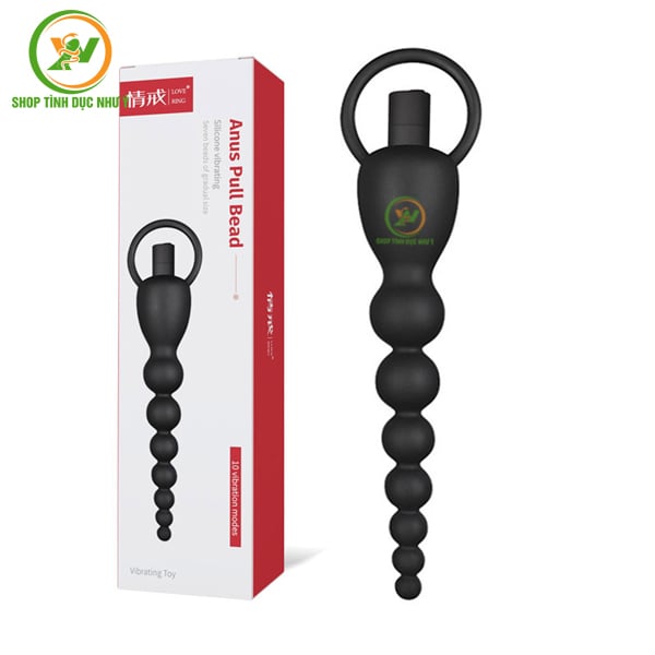 Que rung hậu môn 7 nấc Anus Pull Bead giá rẻ sạc USB