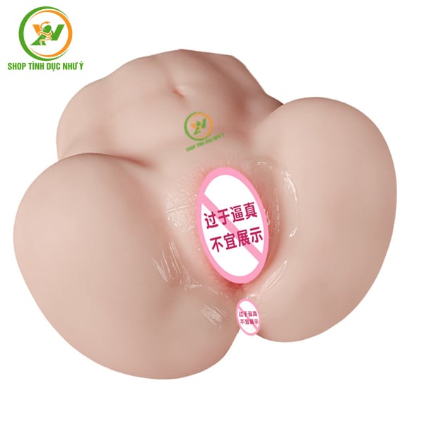 Sextoy mông giả nguyên khối silicon 2kg âm đạo gái 18