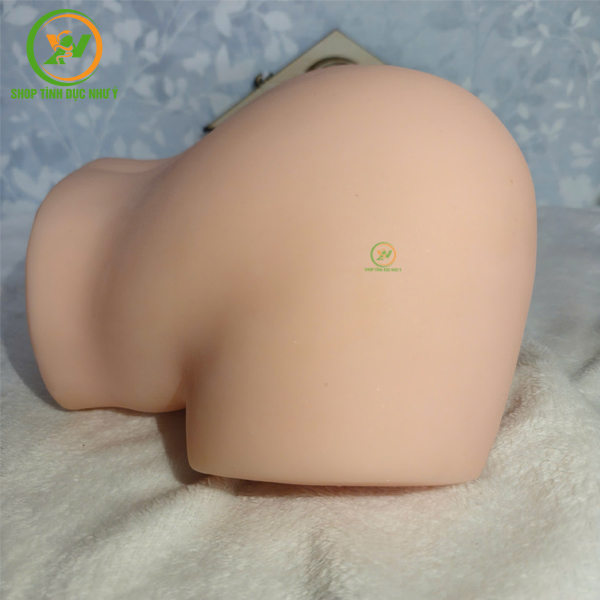 Sextoy mông giả nguyên khối silicon âm đạo hồng hào 4,5kg giá rẻ