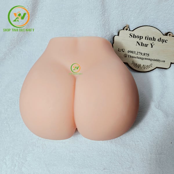 Sextoy mông giả nguyên khối silicon âm đạo se khít 5kg
