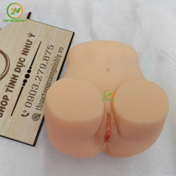 Sextoy mông giả silicon có tỏa nhiệt 42 độ 2kg giá rẻ