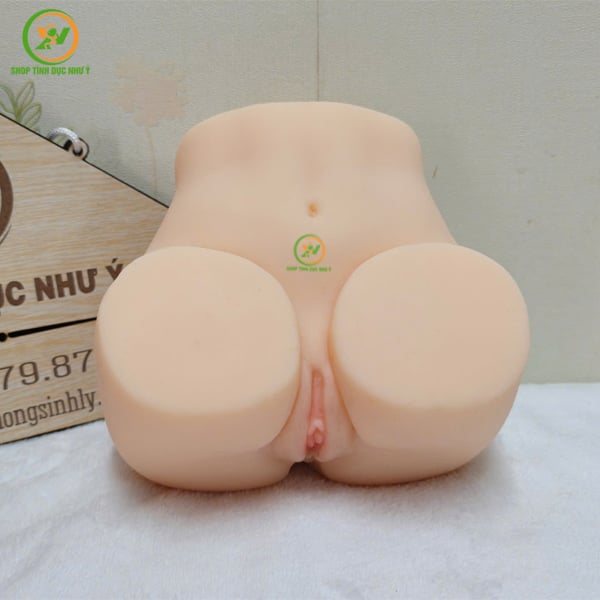 Sextoy mông giả silicon có tỏa nhiệt 42 độ 2kg giá rẻ