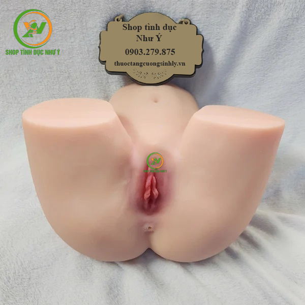 Sextoy mông giả nguyên khối silicon mềm mịn 11kg
