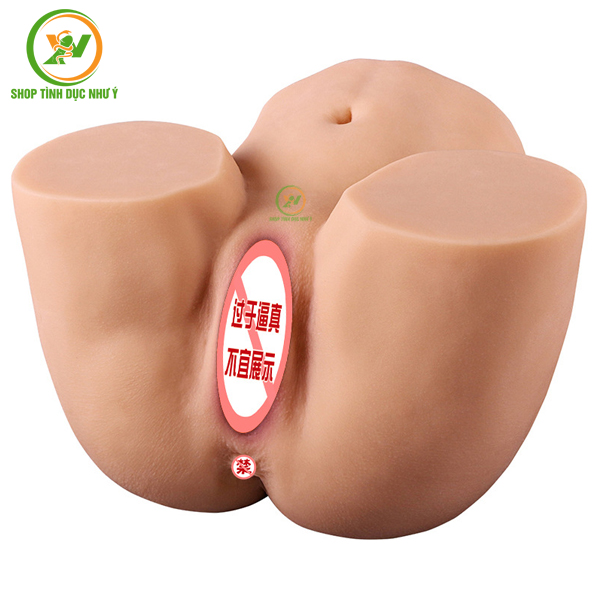 Sextoy mông giả nguyên khối silicon mô phỏng như người thật
