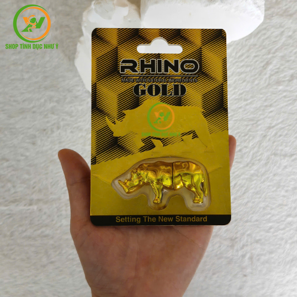 Thảo dược cao cấp cường dương cho nam Rhino Gold USA