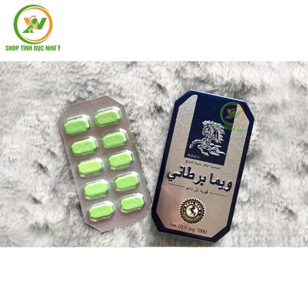 Thuốc kích dục tăng cường sinh lý nam Ngựa Thái dạng viên