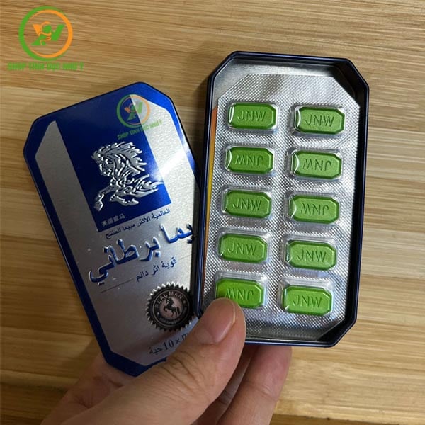 Thuốc kích dục tăng cường sinh lý nam Ngựa Thái dạng viên