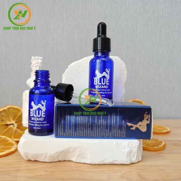 Thuốc kích dục nữ blue wizard cực mạnh chính hãng giá rẻ 20ml
