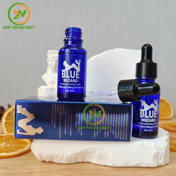 Thuốc kích dục nữ blue wizard cực mạnh chính hãng giá rẻ 20ml