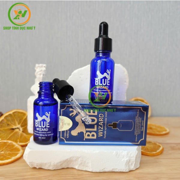 Thuốc kích dục nữ blue wizard cực mạnh chính hãng giá rẻ 20ml