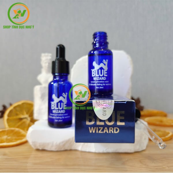 Thuốc kích dục nữ blue wizard cực mạnh chính hãng giá rẻ 20ml