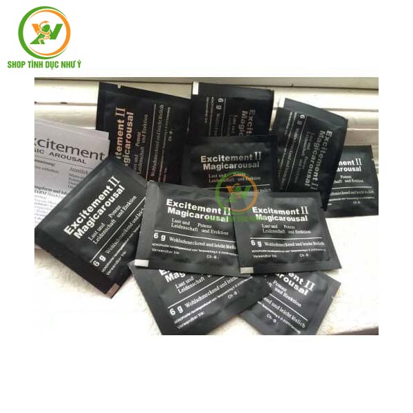 Thuốc kích dục nữ cực mạnh dạng bột Excitement II USA chính hãng