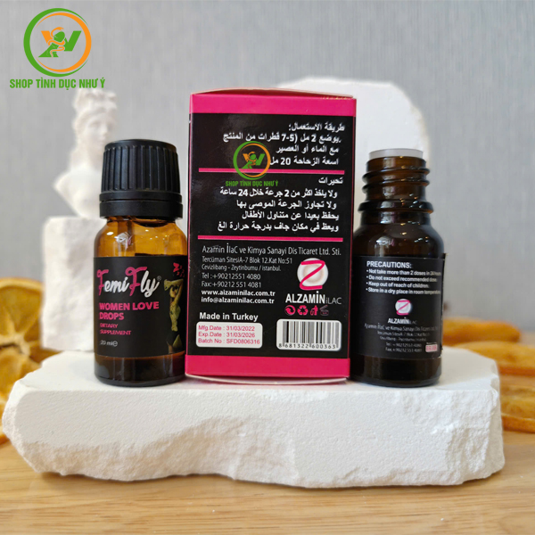 Thuốc kích dục nữ Femifly chính hãng dạng nước cực mạnh