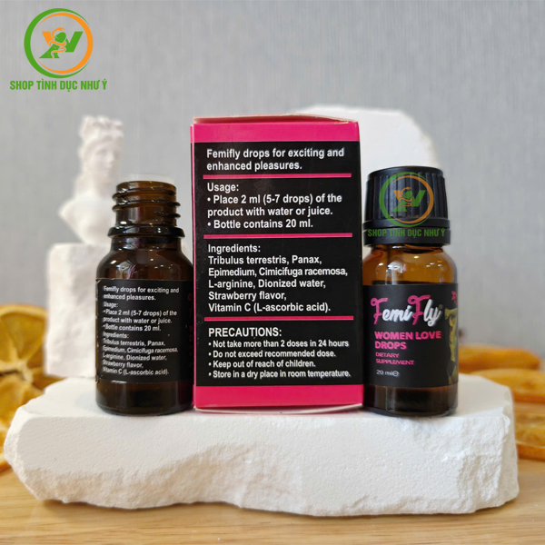 Thuốc kích dục nữ Femifly chính hãng dạng nước cực mạnh