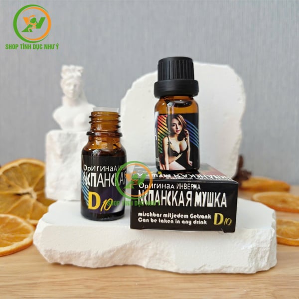 Thuốc kích dục nữ D10 loại nước cực mạnh của Nga hàng chính hãng