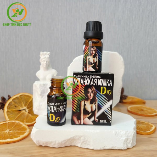 Thuốc kích dục nữ D10 loại nước cực mạnh của Nga hàng chính hãng