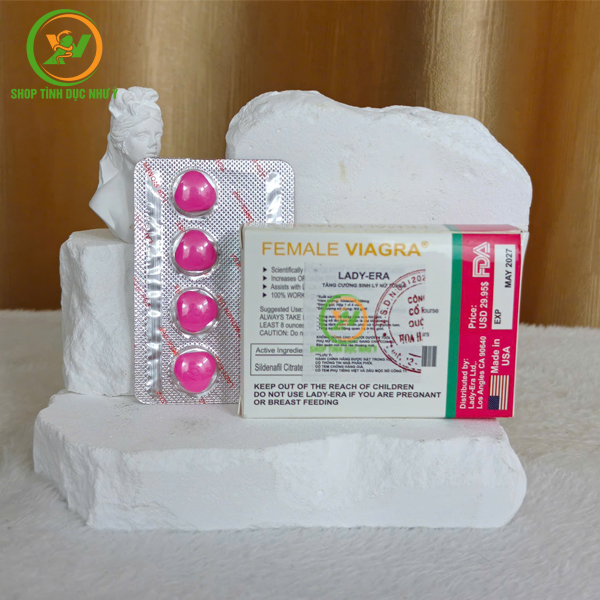 Thuốc kích dục nữ dạng viên LADY-ERA cực mạnh giá rẻ 100mg