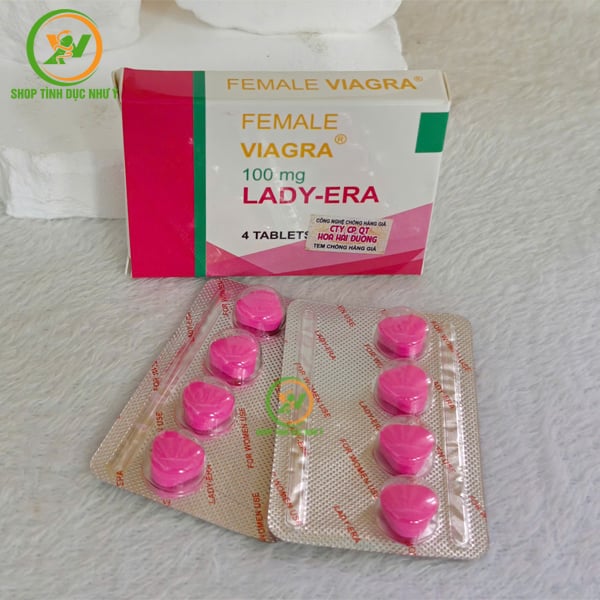 Thuốc kích dục nữ dạng viên LADY-ERA cực mạnh giá rẻ 100mg