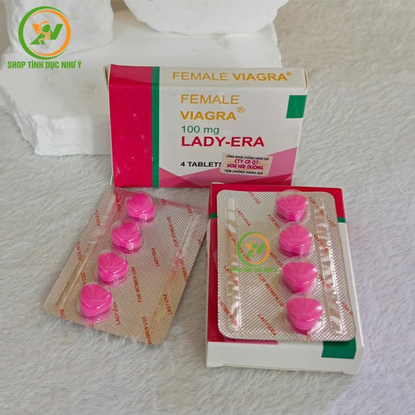 Thuốc kích dục nữ dạng viên LADY-ERA cực mạnh giá rẻ 100mg