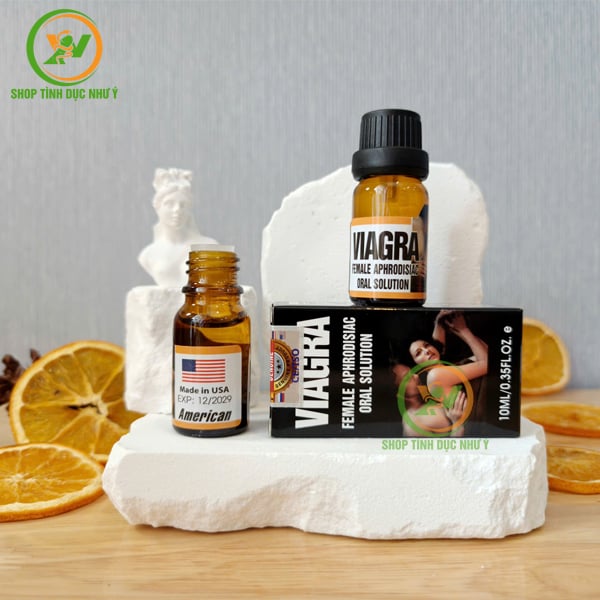 Thuốc kích dục nữ Viagra dạng nước cực mạnh chính hãng Mỹ