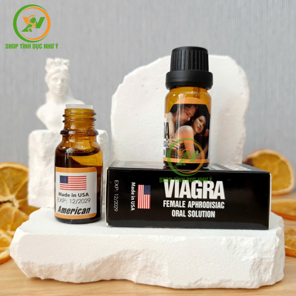 Thuốc kích dục nữ Viagra dạng nước cực mạnh chính hãng Mỹ