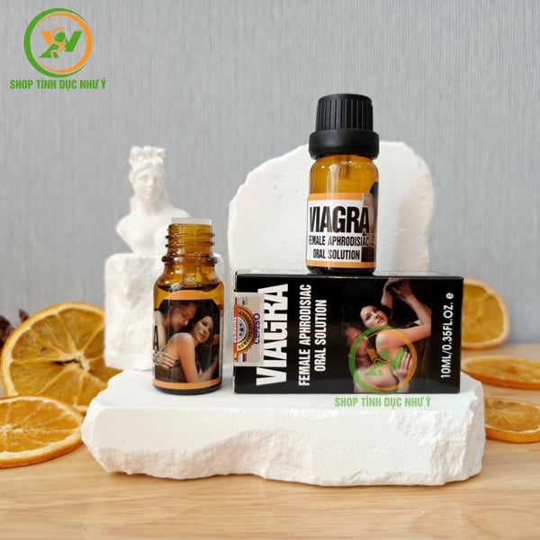 Thuốc kích dục nữ Viagra dạng nước cực mạnh chính hãng Mỹ