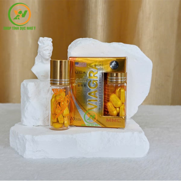 Thuốc tăng cường sinh lý Nam, tăng ham muốn Viagra Gold USA