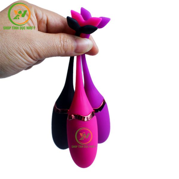 Trứng rung cá heo giá rẻ điều khiển từ xa 10 chế độ cực mạnh