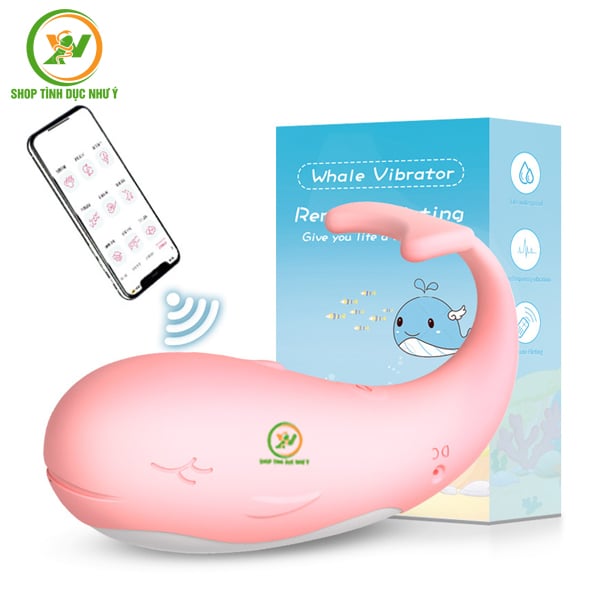 Trứng rung cá voi con điều khiển app điện thoại phiên bản mới