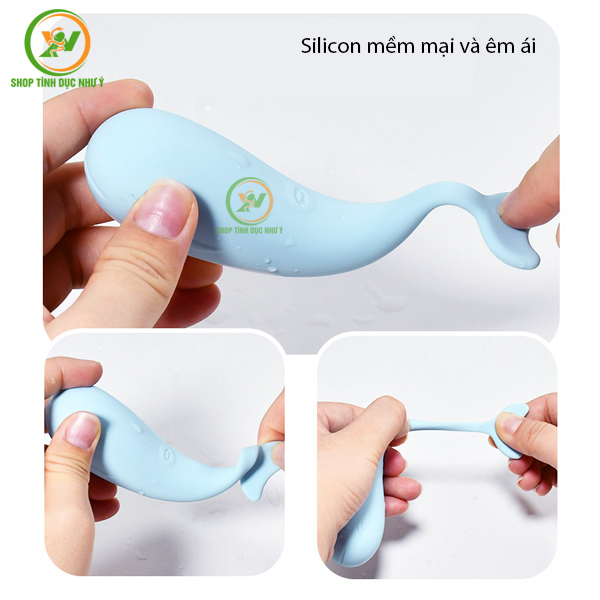 Trứng rung cá voi con điều khiển từ xa không dây phiên bản mới