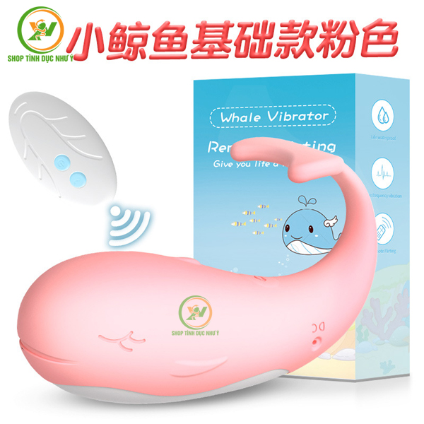 Trứng rung cá voi con điều khiển từ xa không dây phiên bản mới