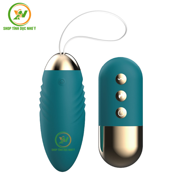 Trứng rung có tỏa nhiệt điều khiển từ xa 10 chế độ rung Lilo