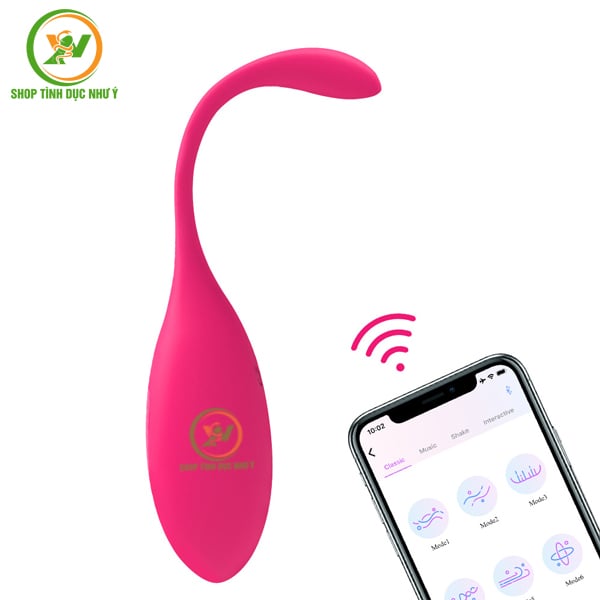 Trứng rung điều khiển từ xa bằng app điện thoại Lavett