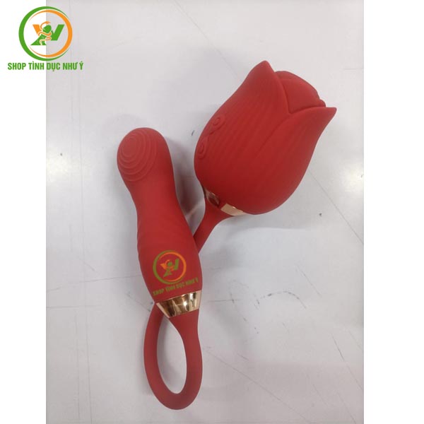 Trứng rung hoa hồng bú mút đuôi ngón tay rung lắc kích thích