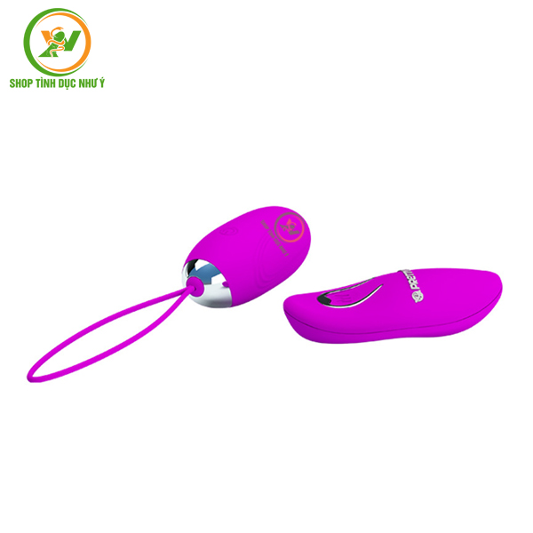 Trứng rung không dây Pretty Love Jenny điều khiển từ xa sạc pin