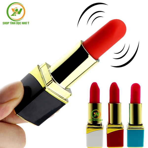 Trứng rung kích thích điểm G hình cây son môi cao cấp