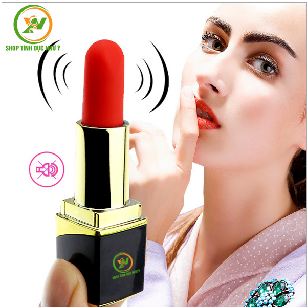 Trứng rung kích thích điểm G hình cây son môi cao cấp