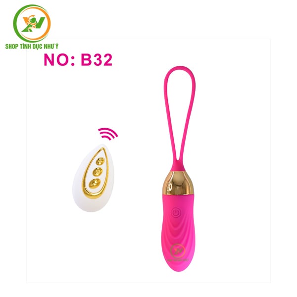 Trứng rung Luminos B32 không dây điều khiển từ xa