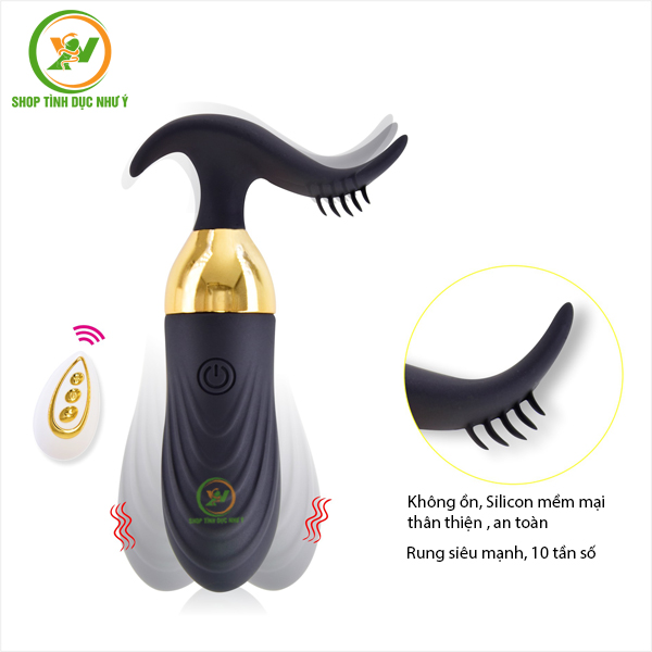 Trứng rung không dây điều khiển từ xa 2 đầu Luminos B35