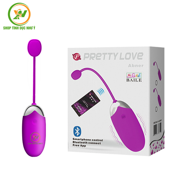 Trứng rung Pretty Love Abner điều khiển bluetooth từ xa